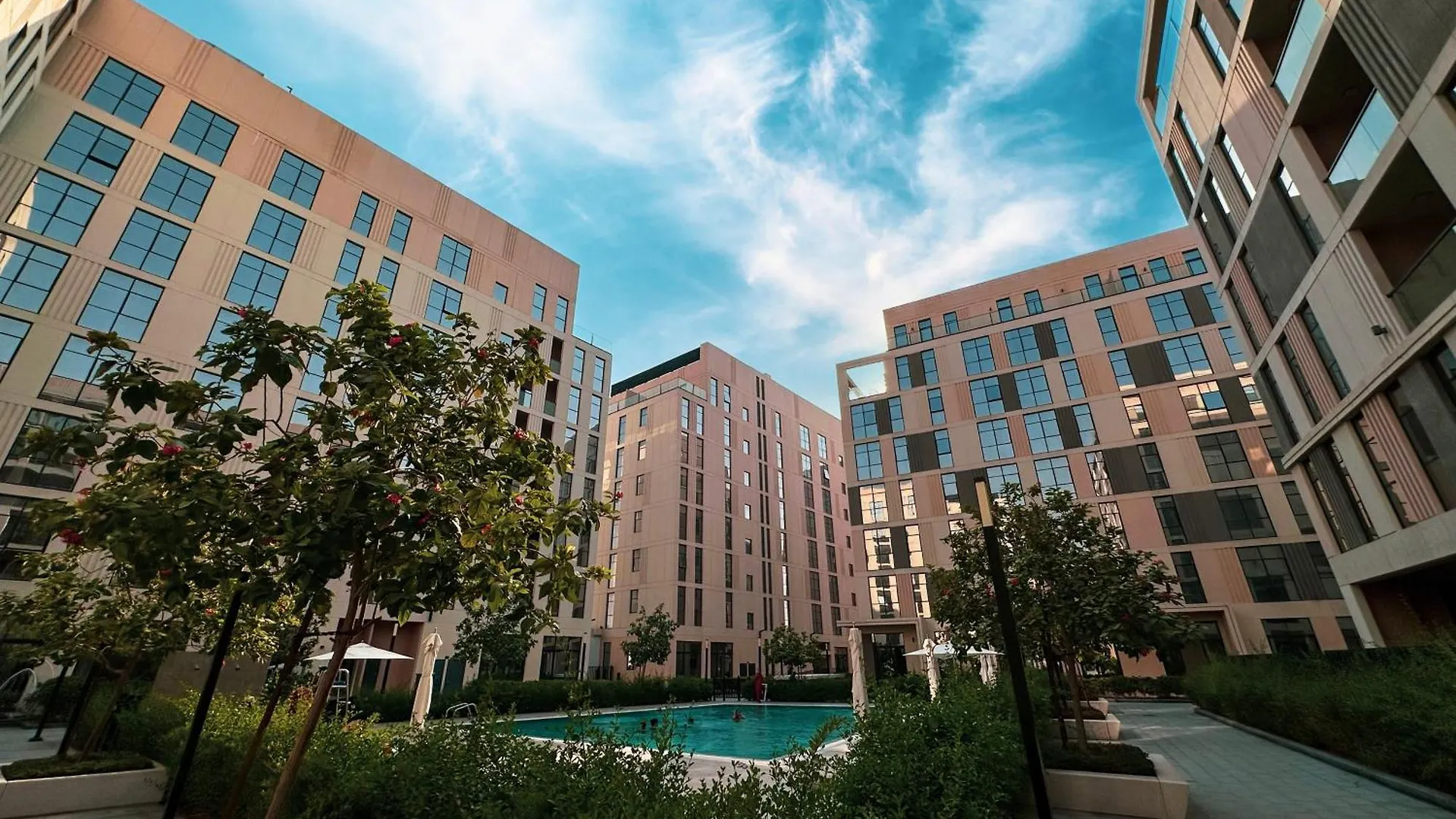Luxe Minimalist Apartment By Blue Cloud Sharjah
