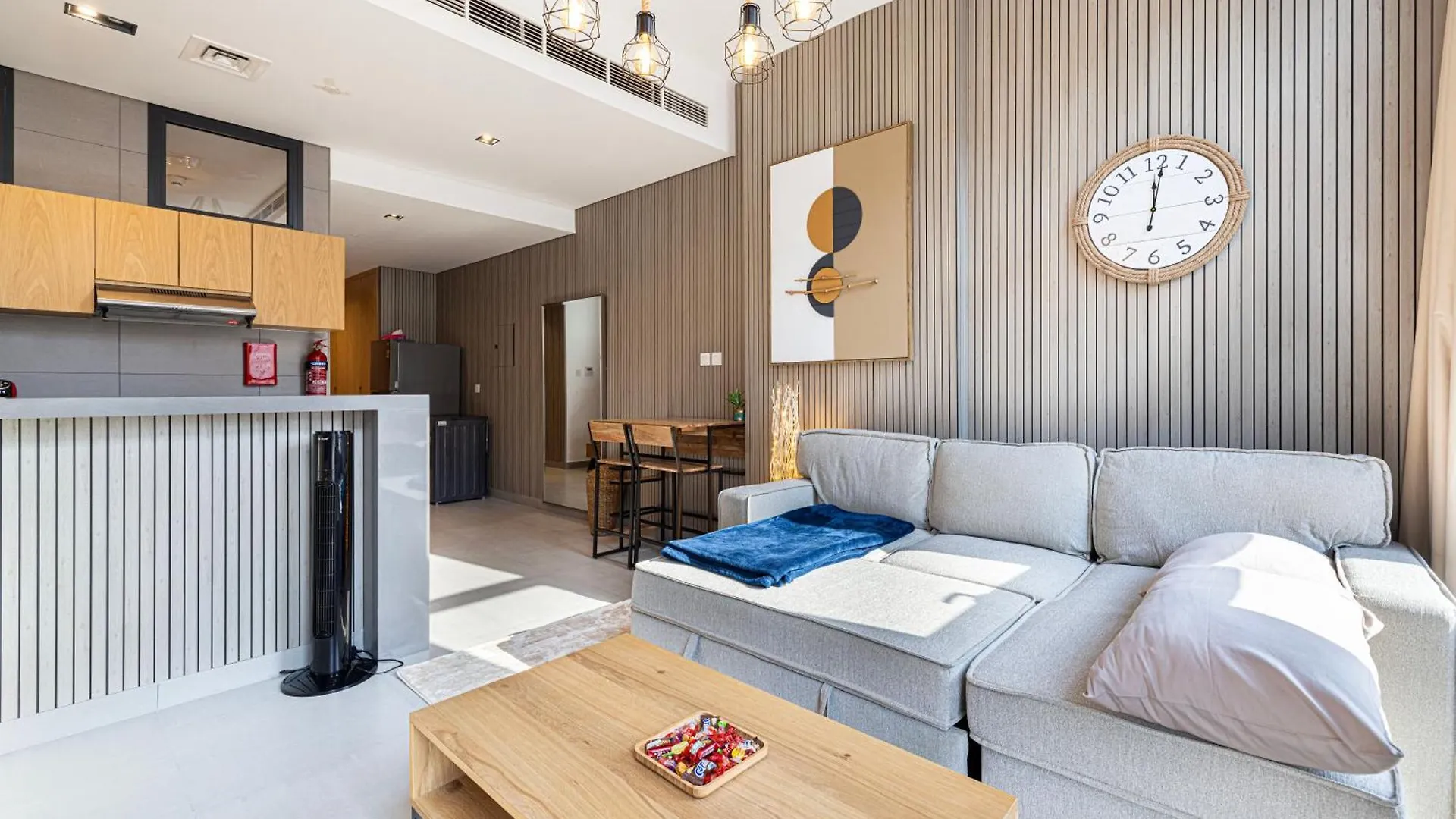 Luxe Minimalist Apartment By Blue Cloud Sharjah Verenigde Arabische Emiraten